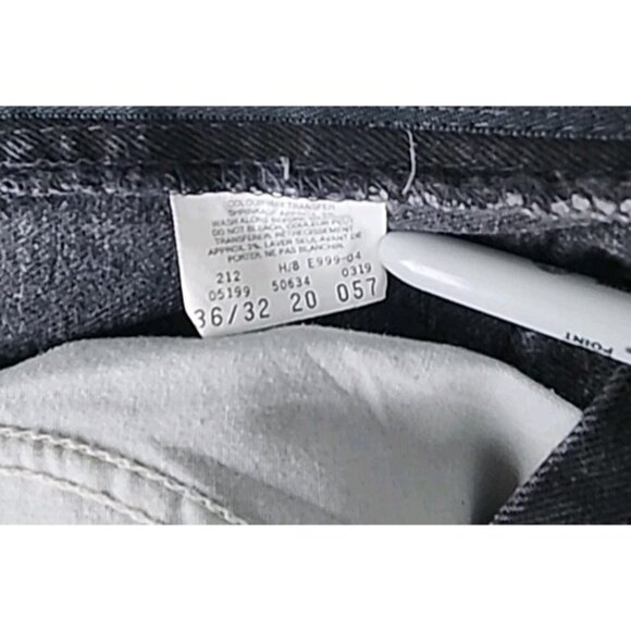 Vintage Levis Jeans Orange Tab 634 Mens 36"x32" Made In Canada 100% Cotton - Picture 8 of 9